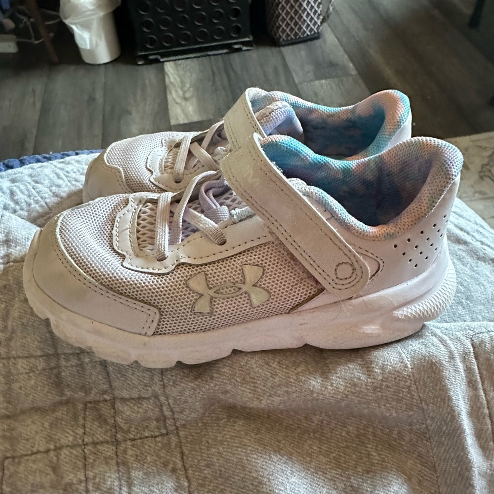 Under Armour Kids' Cream Sneakers